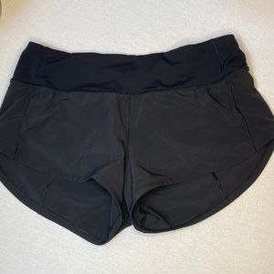 Black Lululemon shorts - size 4